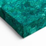 Tropical Malaysia Poster – Wooden Boat on Crystal-Clear Turquoise Waters