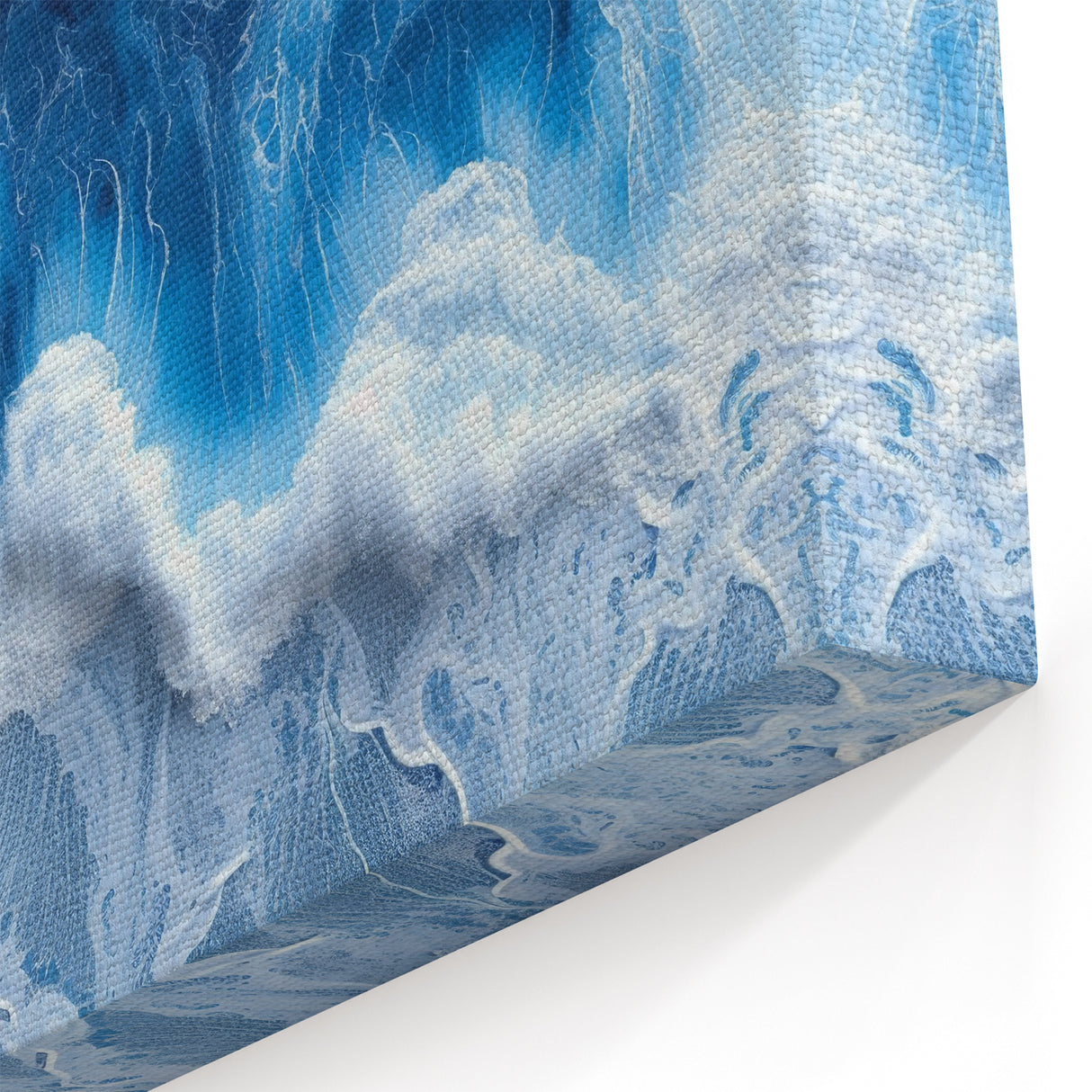 Majestic Ocean Wave Close-Up - Nature Water-Themed Wall Art Print