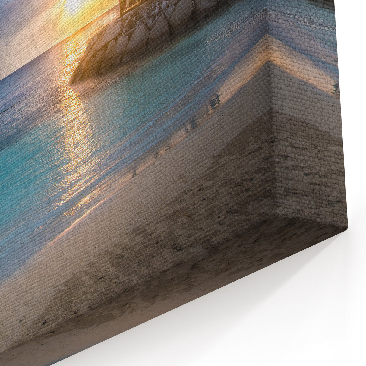 Jamaica Wall Art - Stunning Sunset Pavilion on Caribbean Beach