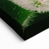 Green Botanical Close-Up Wall Art - Nature-Inspired Leaf Photography