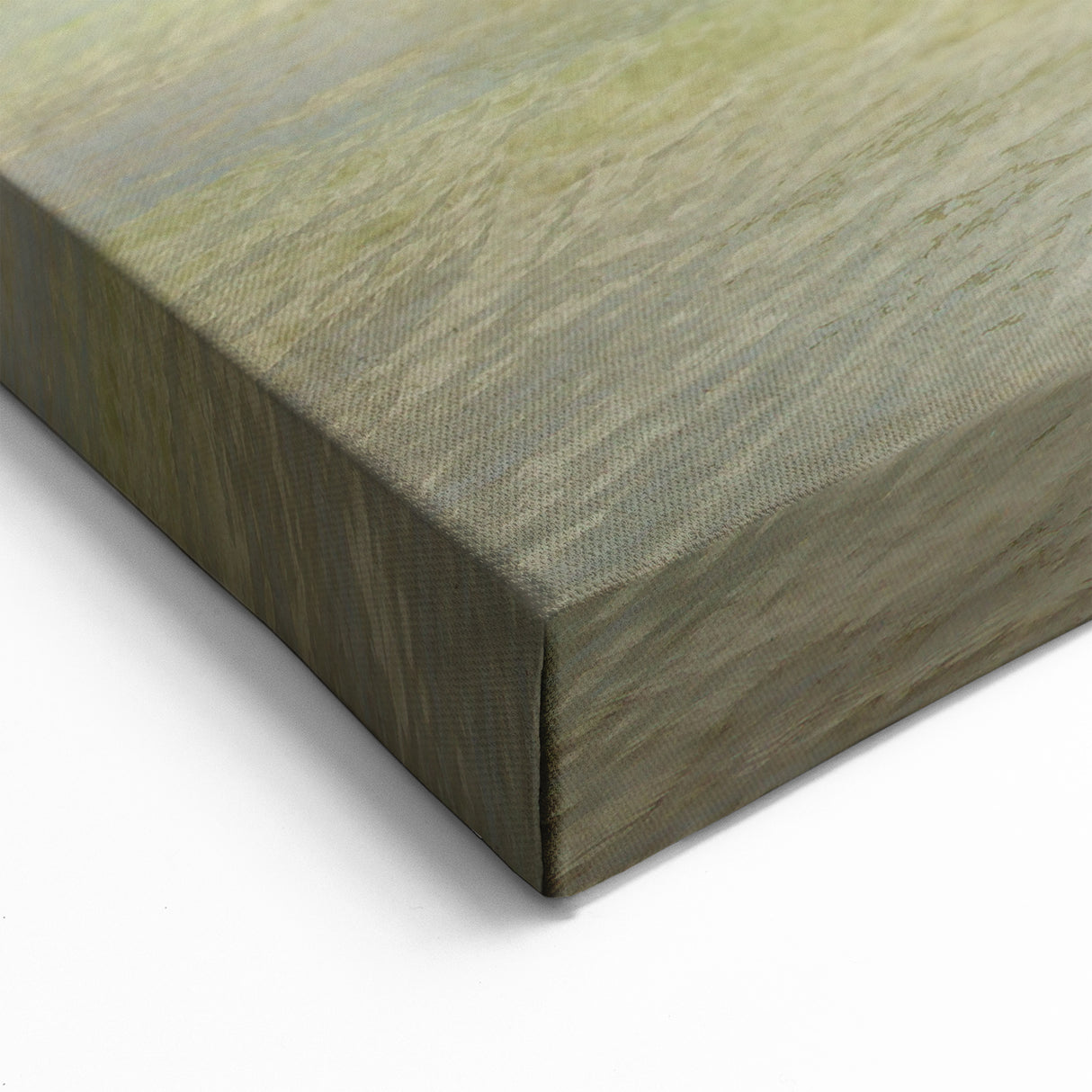 Tropical Jamaica Art - Green Boat on Calm Caribbean Waters