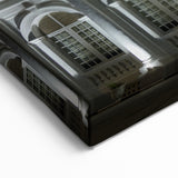 Framed Malaysia Art – Illuminated Colonial Architecture at Night