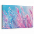 Dreamy Water-Themed Art - Nature Close-Up Pastel Water Canvas Print