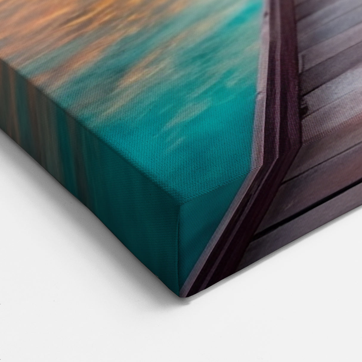 Tropical Jamaica Art - Vibrant Sunset Overwater Bungalow Scene