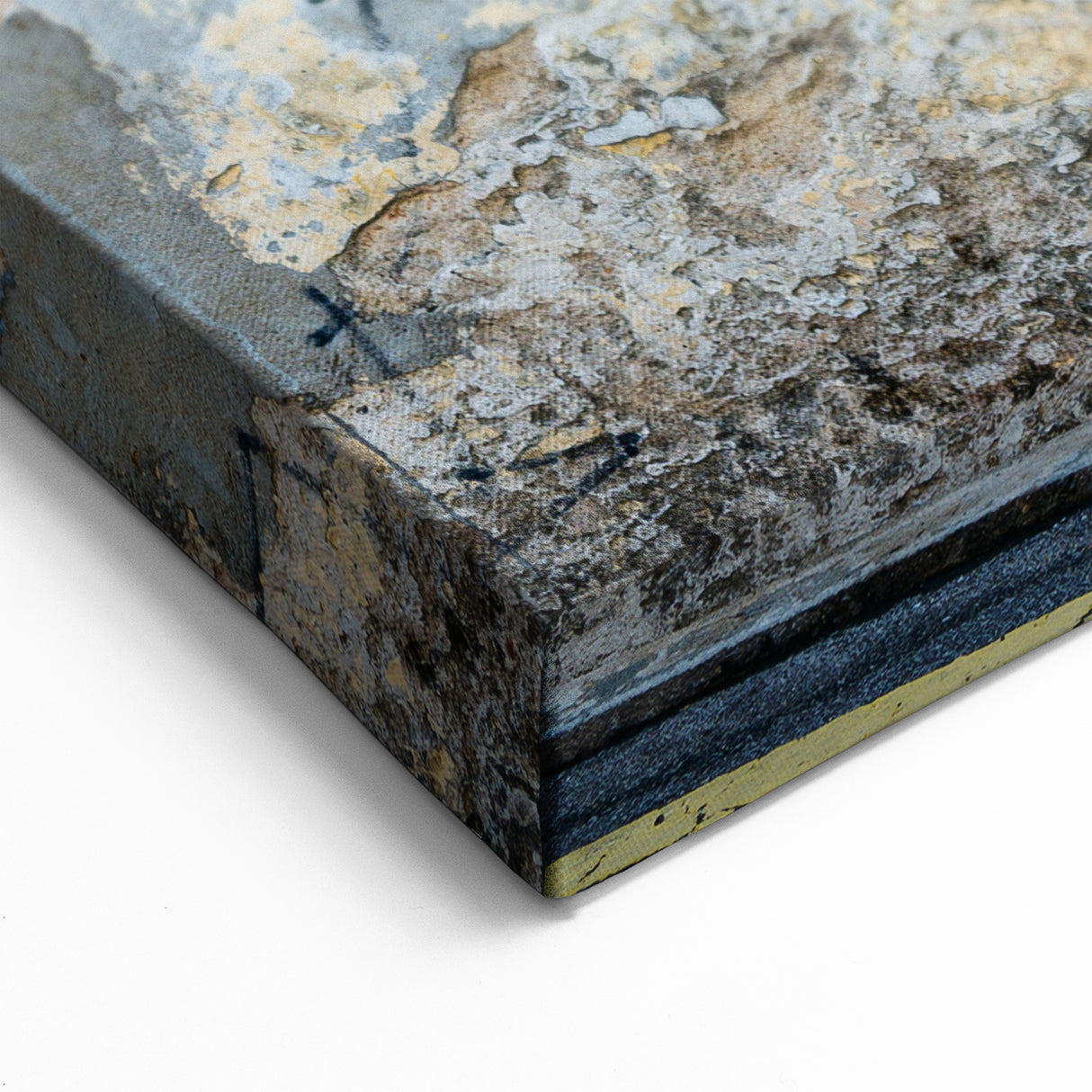 Framed Malaysian Art – Rustic Street Art and Motorcycle Scene Print