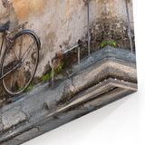 Malaysian Scenery Canvas – Bicycle Street Art with Playful Children Mural