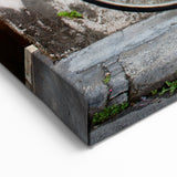 Malaysian Scenery Canvas – Bicycle Street Art with Playful Children Mural