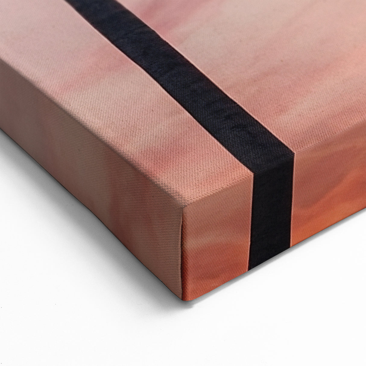 Jamaican Sunset Wall Decor - Palm Trees Silhouetted Against Pink Sky