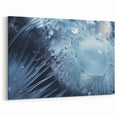 Crystal Ice Close-Up Art - Scenic Water-Themed Nature Wall Decor
