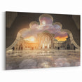 Acrylic Malaysia Scenes – Grand Mosque Sunset Reflection Wall Art