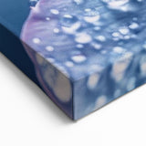 Tranquil Water Wall Art - Nature Close-Up with Water Droplets Canvas Print