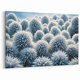 Frozen Field: Ice and Frost Art – Winter Wall Decor Nature Close-Up