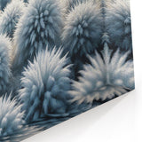 Frozen Field: Ice and Frost Art – Winter Wall Decor Nature Close-Up
