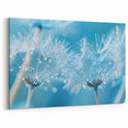 Nature Close-Up Water Art – Dandelion Seed with Dew Photography Wall Decor