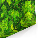 Vibrant Green Leaf Wall Art - Botanical Leaf Photography for Home Decor
