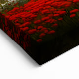 Traditional Mongolian Art - Yurt in Blooming Valley with Majestic Mountains