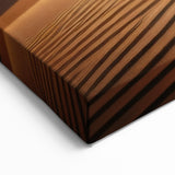 Gobi Desert Art - Golden Sand Dunes at Sunset in Mongolia