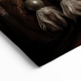 Traditional Mongolian Art - Portrait of a Man in Cultural Attire