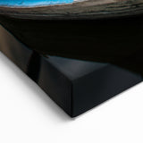 Sunset Serenity Myanmar Wall Art - Traditional Boats at U Bein Bridge