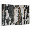 Bark Texture Close-Up Wall Art | Tree Canvas Prints for Modern Decor