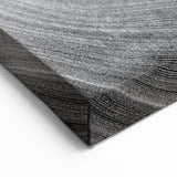 Black and White Tree Ring Wall Art | Nature Canvas Prints for Home Decor