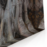 Tree Root Texture Wall Art | Nature Canvas Prints for Modern Home Decor