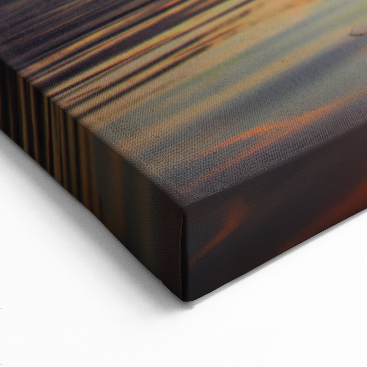 Sunset Fishermen Casting Nets Myanmar Wall Art - Vibrant Scenic Beauty