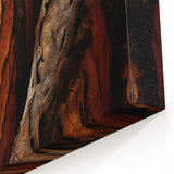 Abstract Tree Bark Wall Art | Rustic Nature Canvas Prints for Home Decor