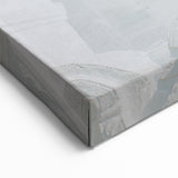 Monk with Red Umbrella Myanmar Wall Art - White Temple Minimalist Scene