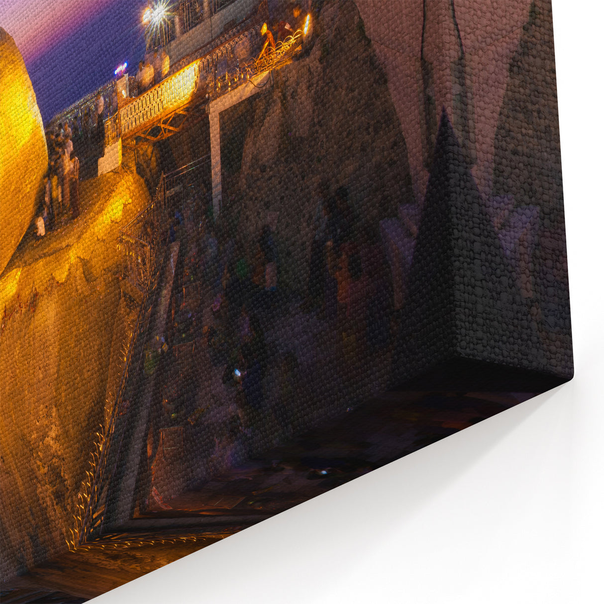 Golden Rock Pagoda Myanmar Wall Art - Southeast Asia Scenic Prints