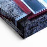 Colorful Umbrellas in Quebec Wall Art – Vibrant Street Photography Print