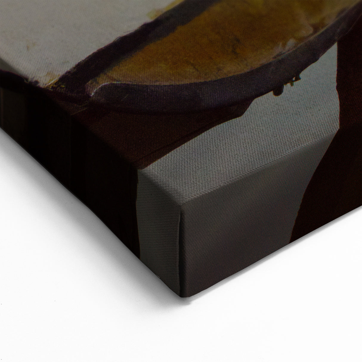 Peaceful Quebec Canoe at Sunset Wall Art – Tranquil Lake Photography