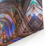 Notre Dame Basilica Quebec Wall Art – Stunning Architectural Masterpiece