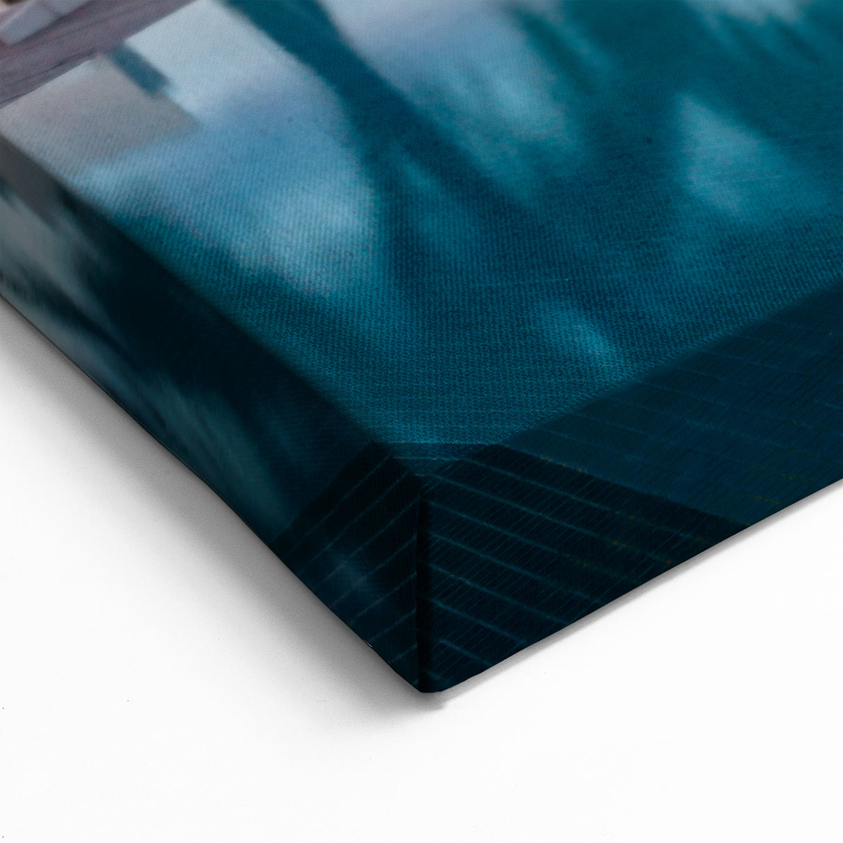 Maldives Sunset Wall Art - Tropical Poolside Canvas Prints with Palm Trees