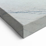 Relaxing Beach Art - Serene Maldives Ocean View with Lounge Canvas Print