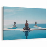 Serene Maldives Wall Art – Tropical Ocean View Canvas Prints