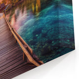 Maldives Sunset Wall Art – Vibrant Tropical Beach Canvas Prints