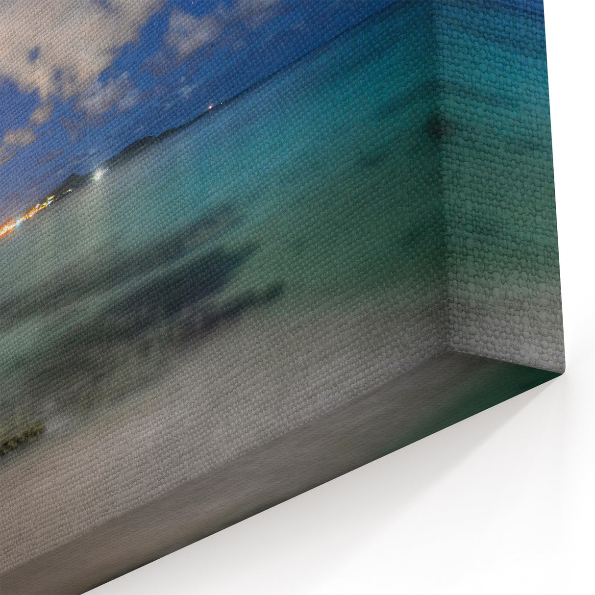 Caribbean Landscape Wall Art - Night Sky Over Martinique