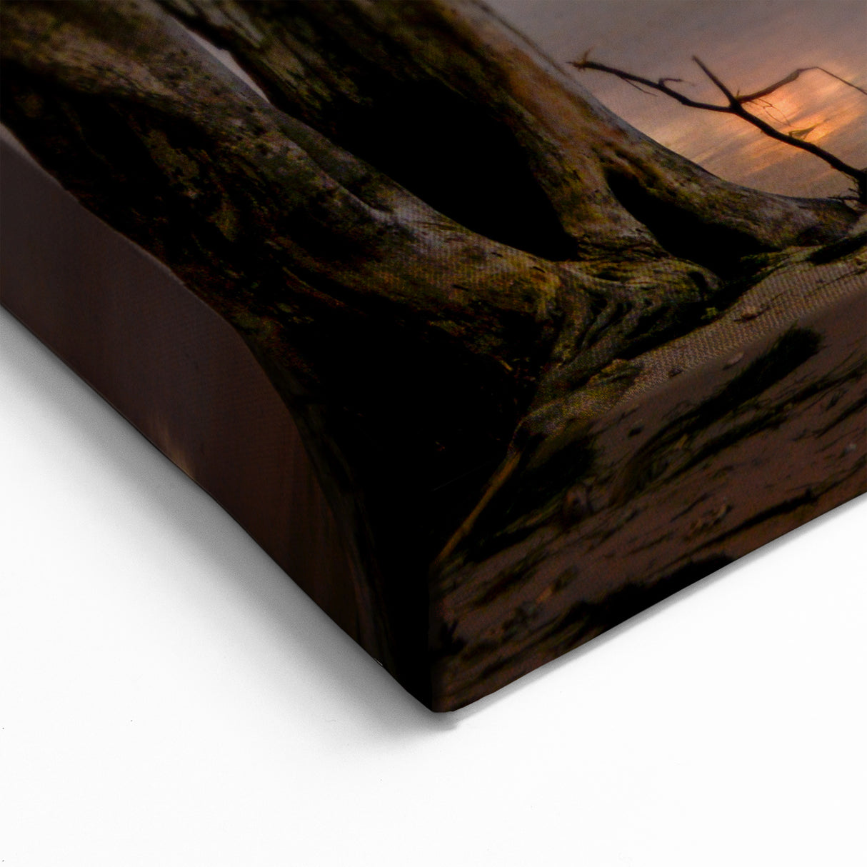 French Caribbean Art - Night Beach with Driftwood