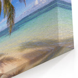 Caribbean Scenery Art - Exotic Beach Scene from Martinique Wall Art
