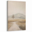 Modern Landscape Abstract | Solitary Tree Art on Canvas