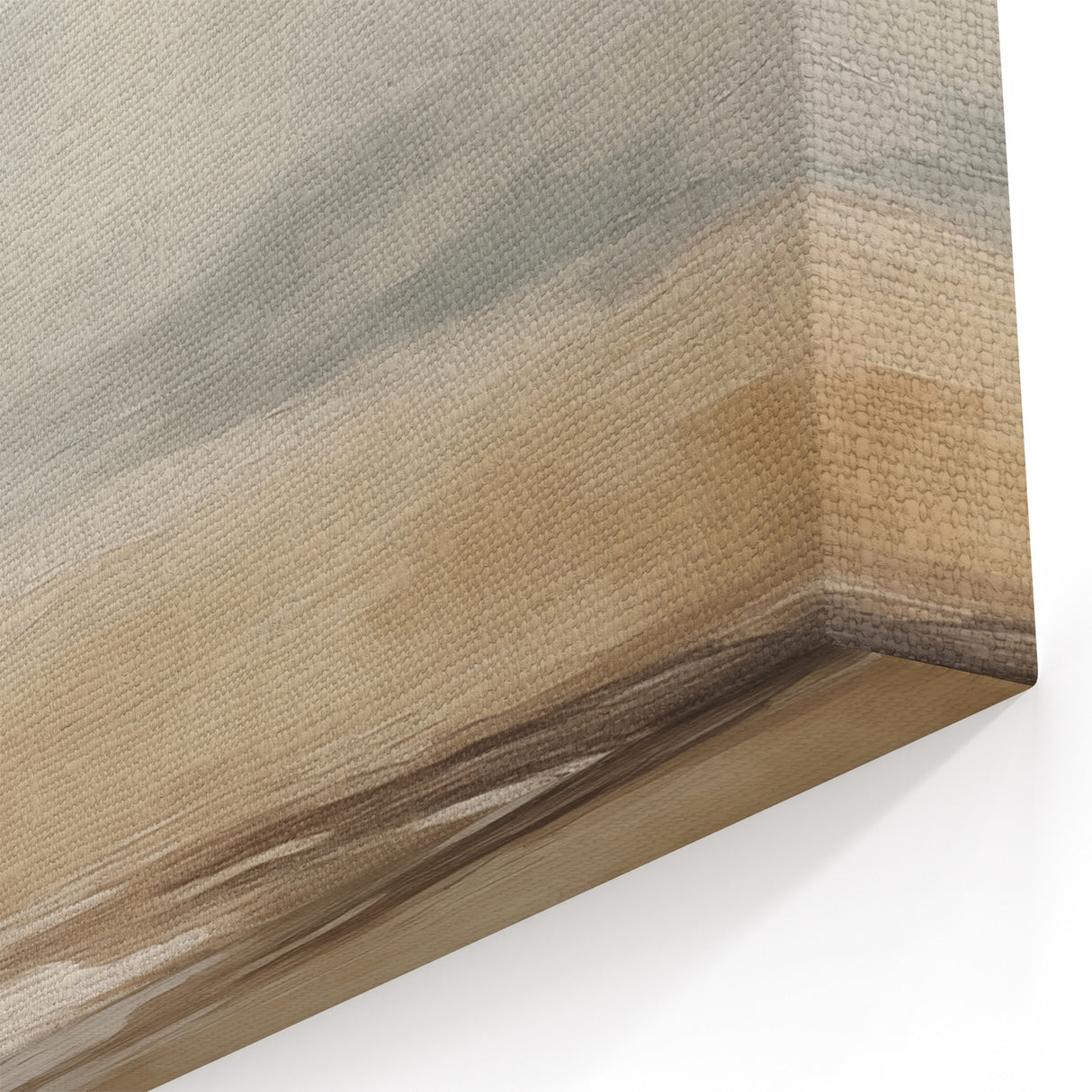 Modern Landscape Abstract | Solitary Tree Art on Canvas
