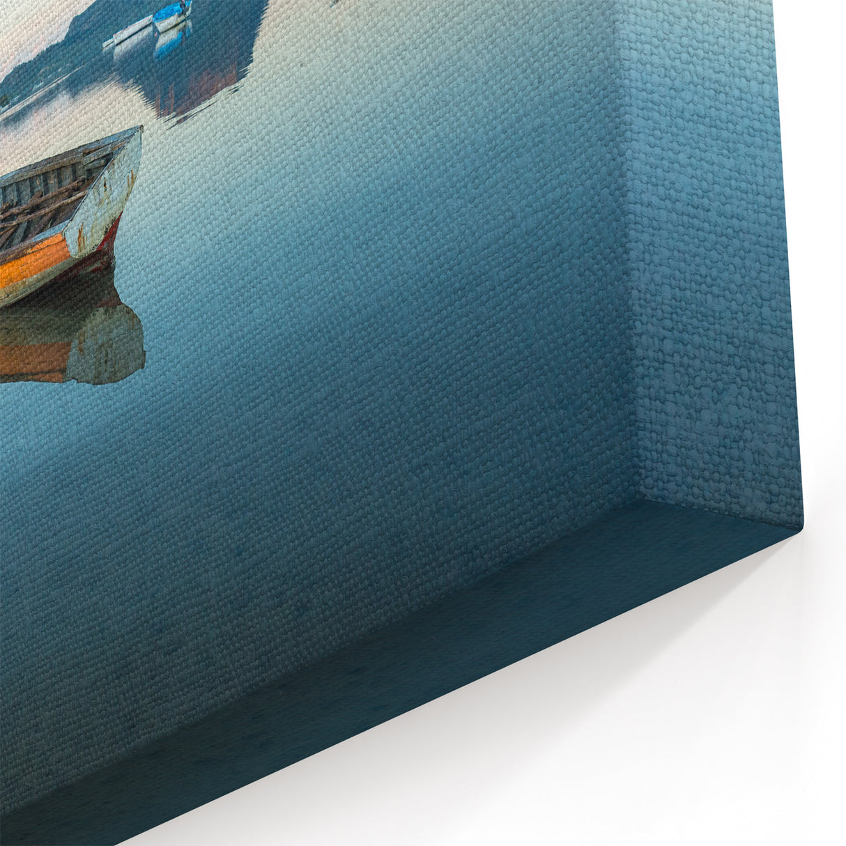 Caribbean Island Decor - Tranquil Boat Scene from Martinique Wall Art