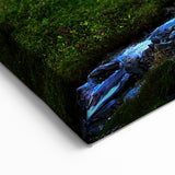 Himalayan Scenery Art - Sunrise Over Snow Capped Mountains and Stream