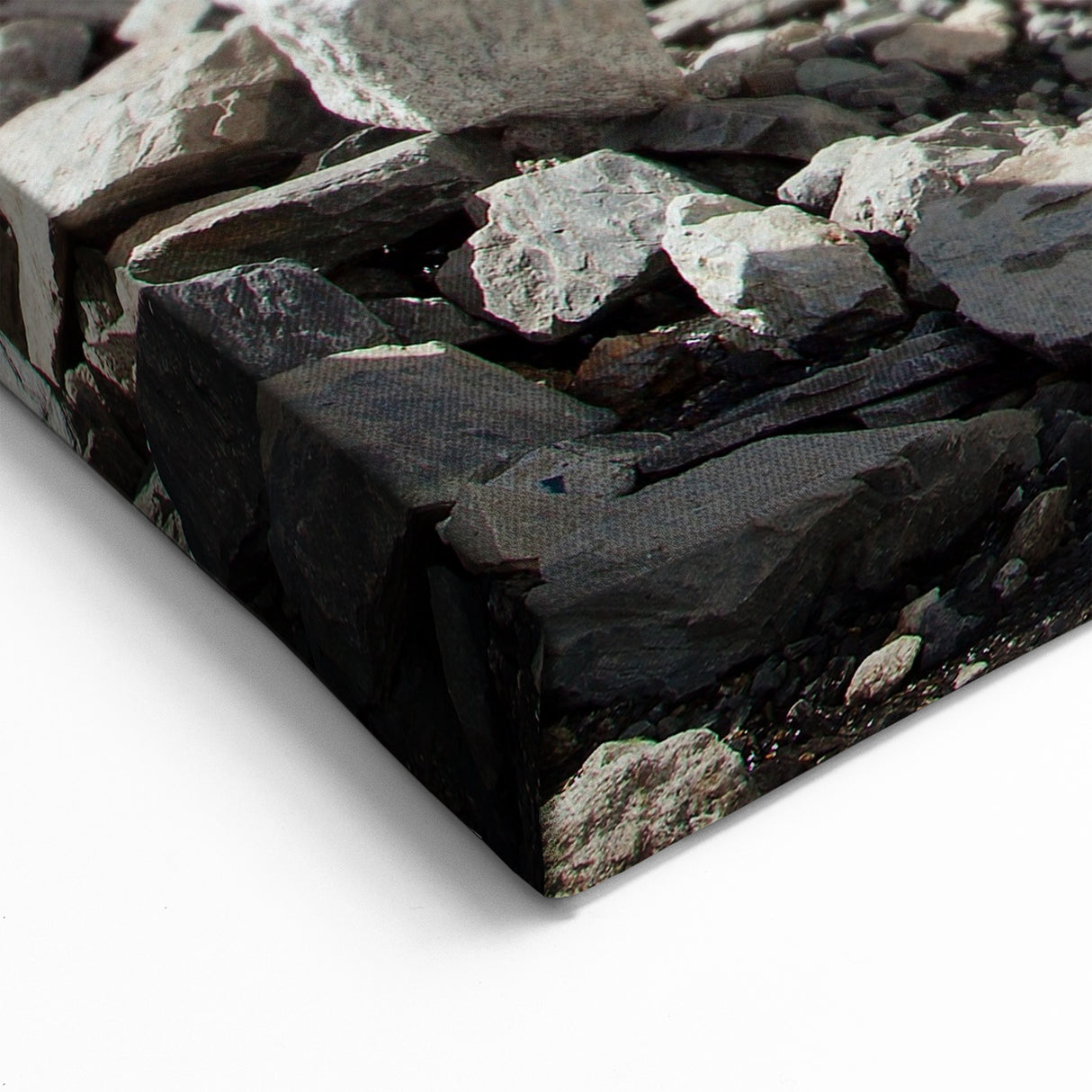 Traditional Nepali Artwork - Yaks and Climbers at Himalayan Base Camp