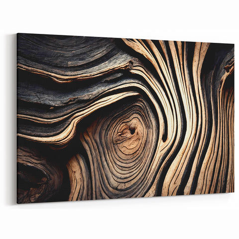 Mystical Tree Rings: Nature-Inspired Tree Photography for Wall Decor