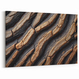 Textured Tree Bark: Nature Wall Art for Modern Rustic Decor