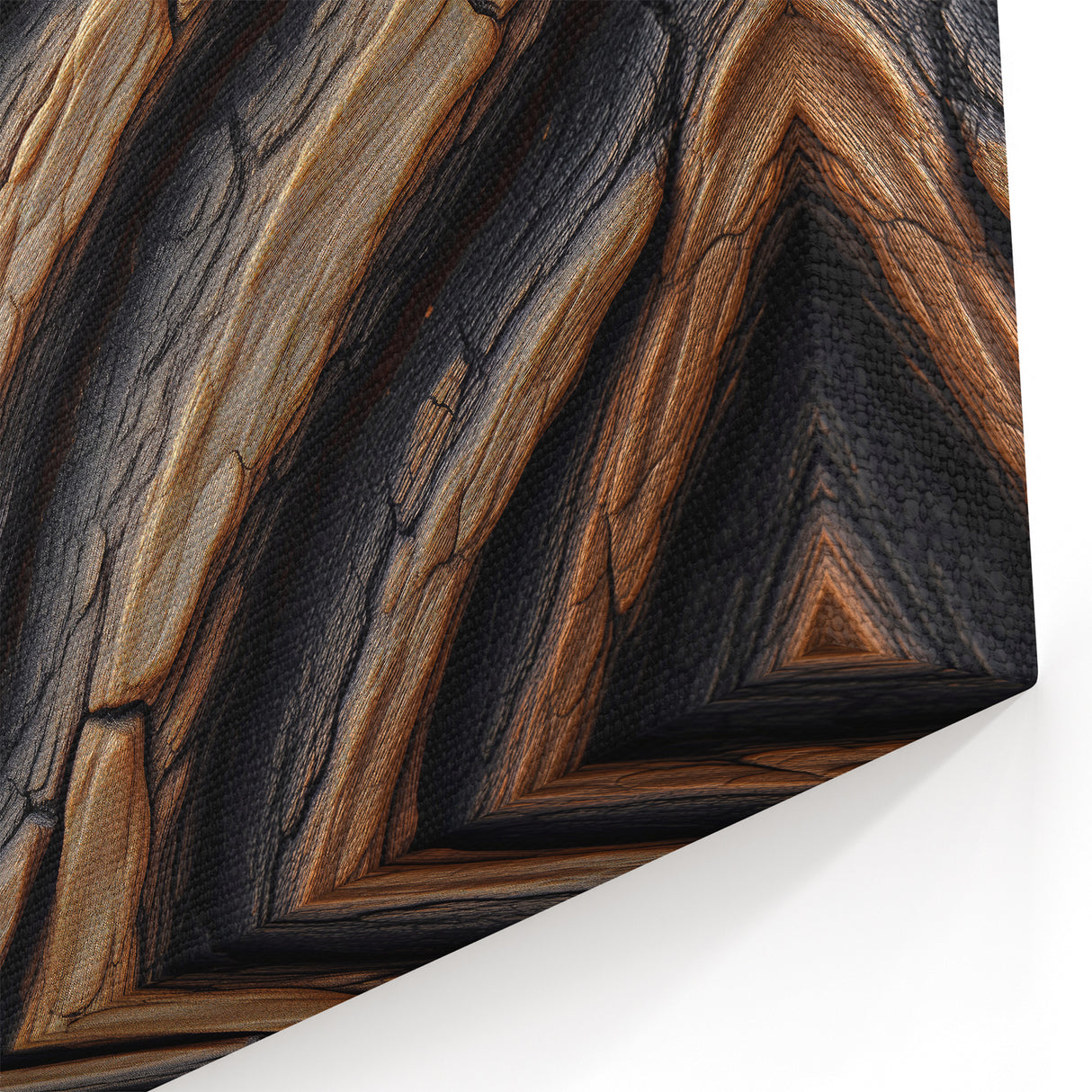 Textured Tree Bark: Nature Wall Art for Modern Rustic Decor