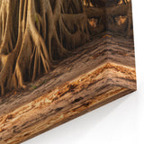 Majestic Banyan Roots: Nature-Inspired Tree Wall Art for Home Decor