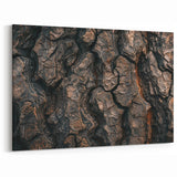 Detailed Tree Bark: Nature Wall Art for Rustic and Modern Interiors